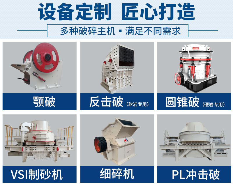 破碎机种类型号